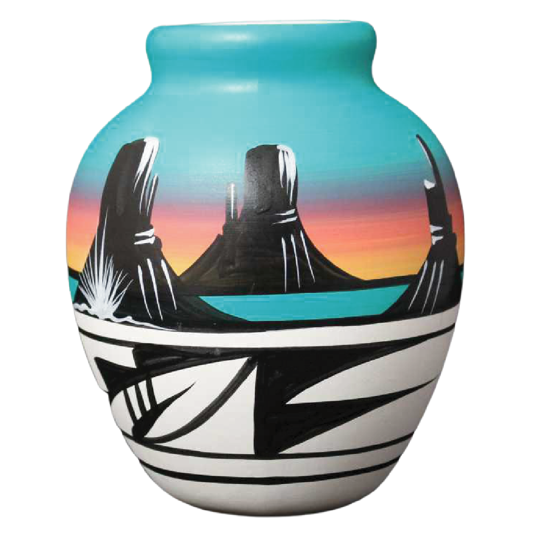 Desert Rainbow 4 1/2 x 6" Jar (11084)