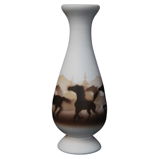 Wild Horses  2 1/2 x 6 Bud Vase -(33078)