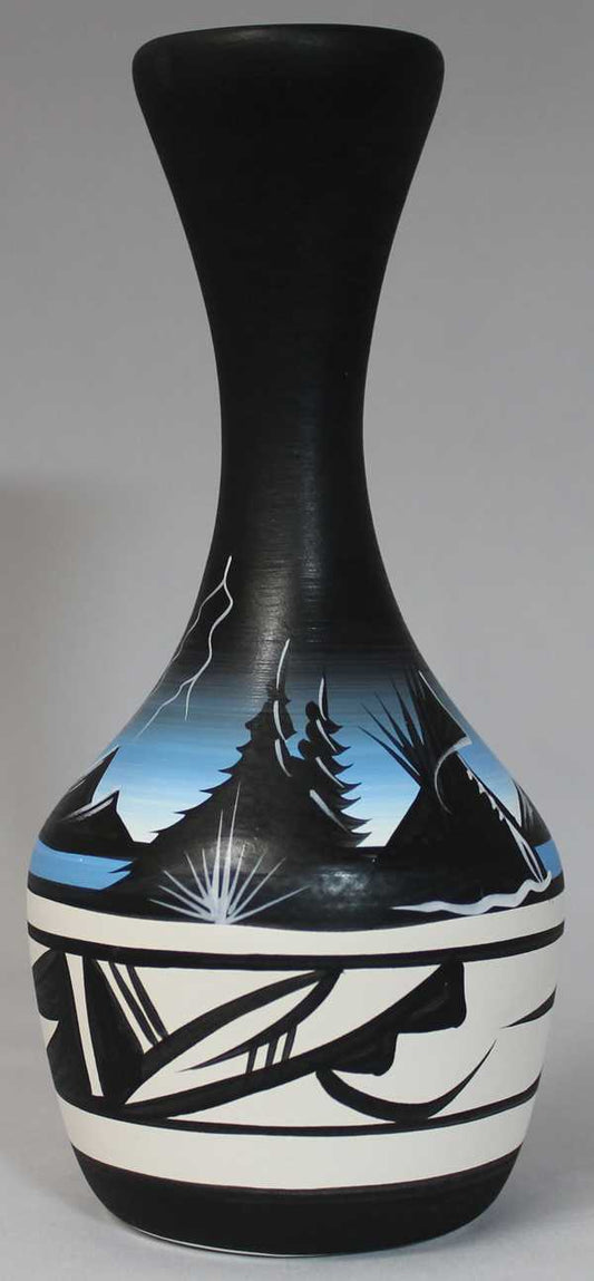 Mountain Storm 3 1/2 x 8 Bud Vase -(23049)