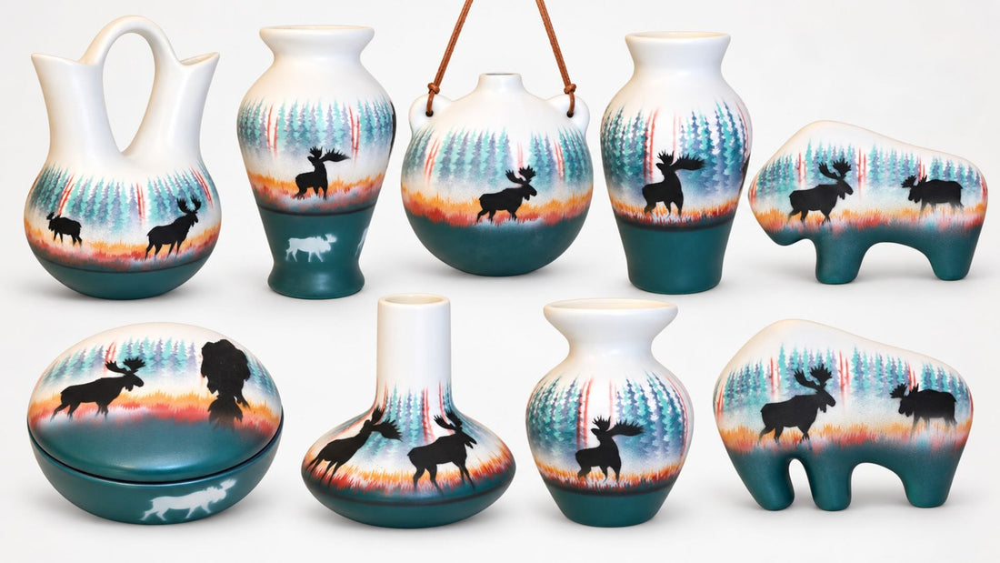 Moose Pottery & Vases