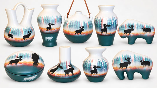 Moose Pottery & Vases