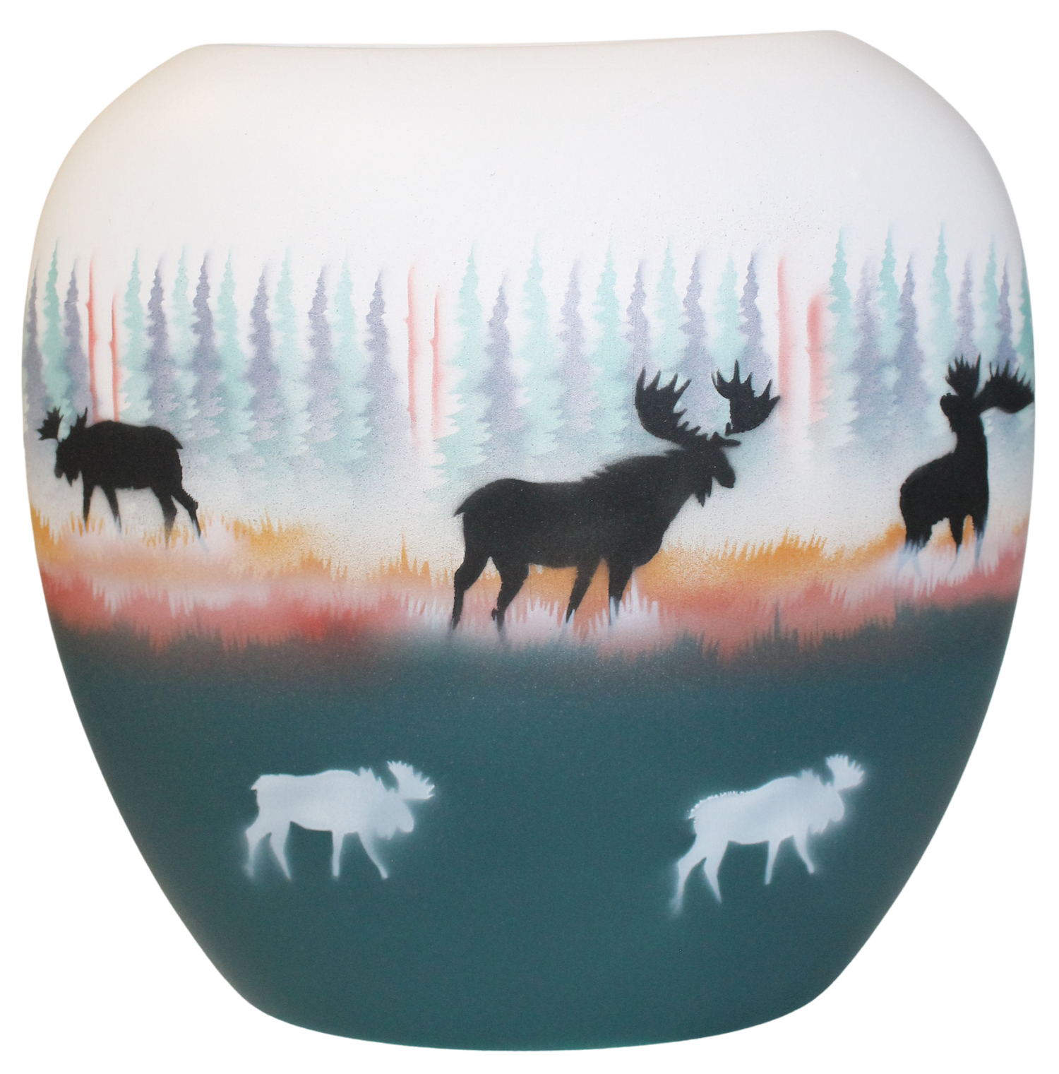 Morning Mist - Moose