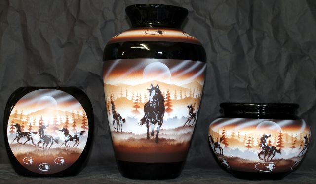 Horses - by James Benally