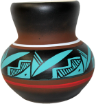 42056 Cindy Blackhorse ACCENTS 4 1/2 x 4 1/2 Vase