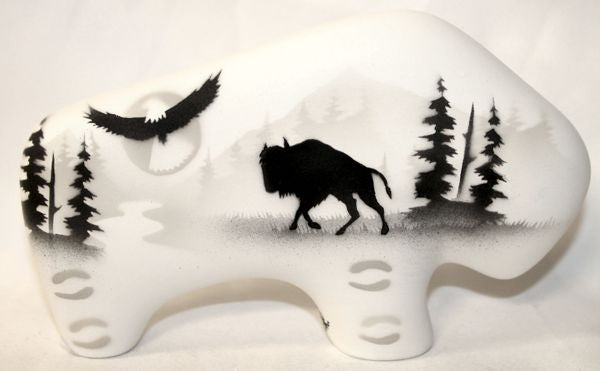 54156 High Country Tracks Moose 6 1/2 Petite Buffalo