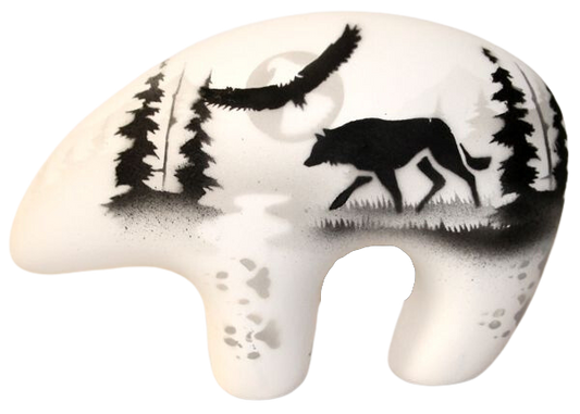 High Country Tracks Wolf 5 1/2" Small Bear -(61106)