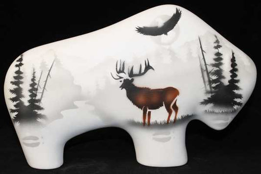 63156 High Country Tracks Elk 6 1/2 Petite Buffalo