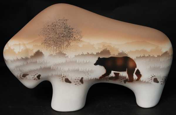 67155 Back Country Tracks Bear  9 Medium Buffalo