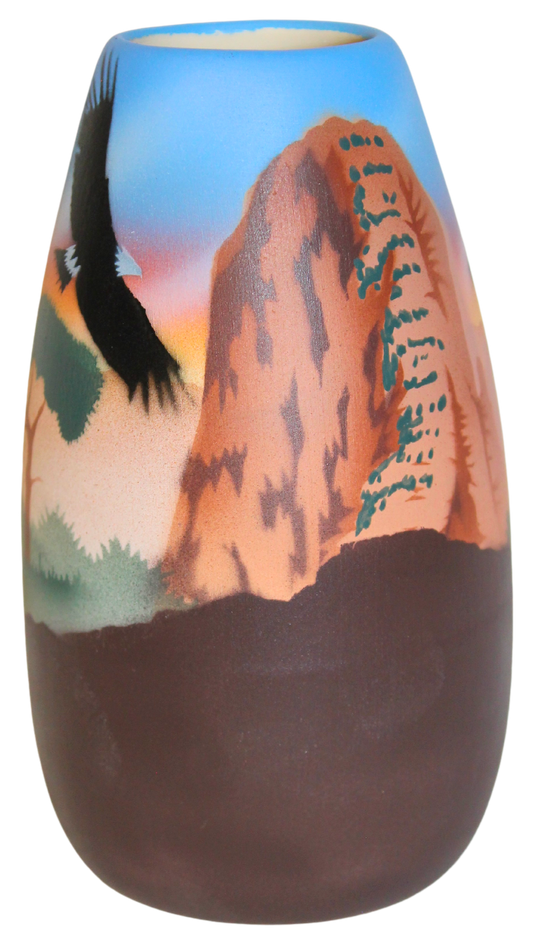 AL047 Angels Landing 3 x 5 1/2 Vase