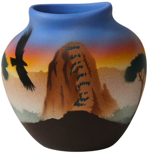 AL141 Angels Landing 3 x 3 Pillow Vase