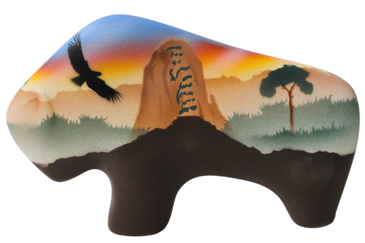 AL156 Angels Landing 6 1/2 Petite Buffalo