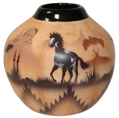 Horses by James Benally -(JBWB3535)