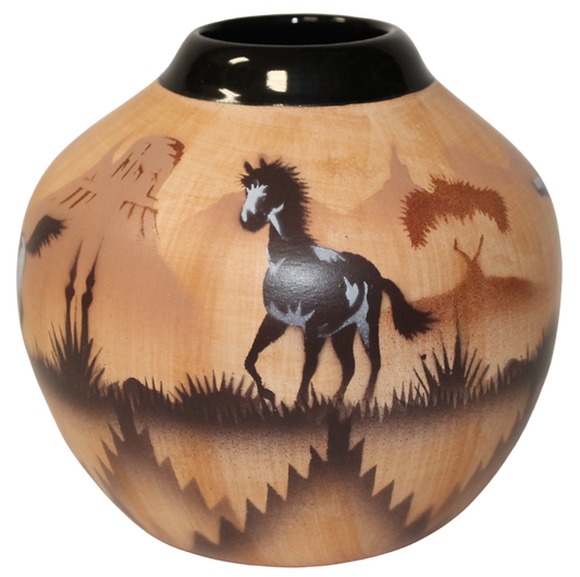 Horses by James Benally -(JBWB3535)