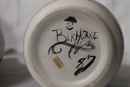 JFL Legacy Collector- Delbert Blackhorse - Cloud Horse Brave (7 x 12 Inches)