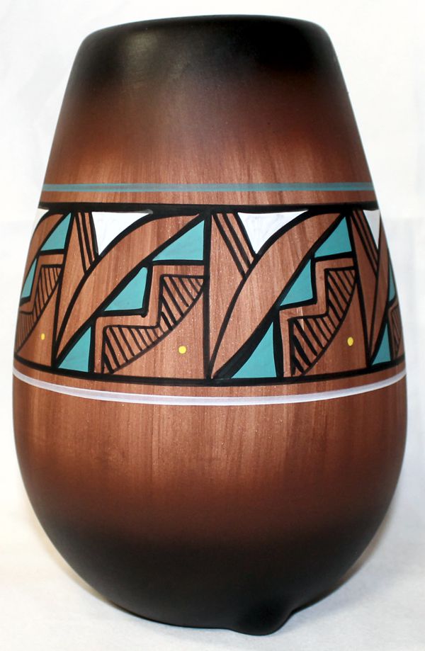 Cindy Blackhorse Collector Accents Vase  6 x 6 x 8.5 (CBW091)
