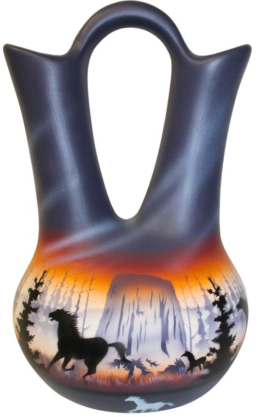 DTC7 Devils Tower 7 1/2 x 12 Wedding Vase