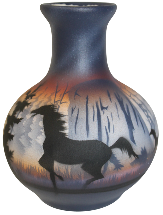 DTM1 Devils Tower 4 1/2 x 6 Vase