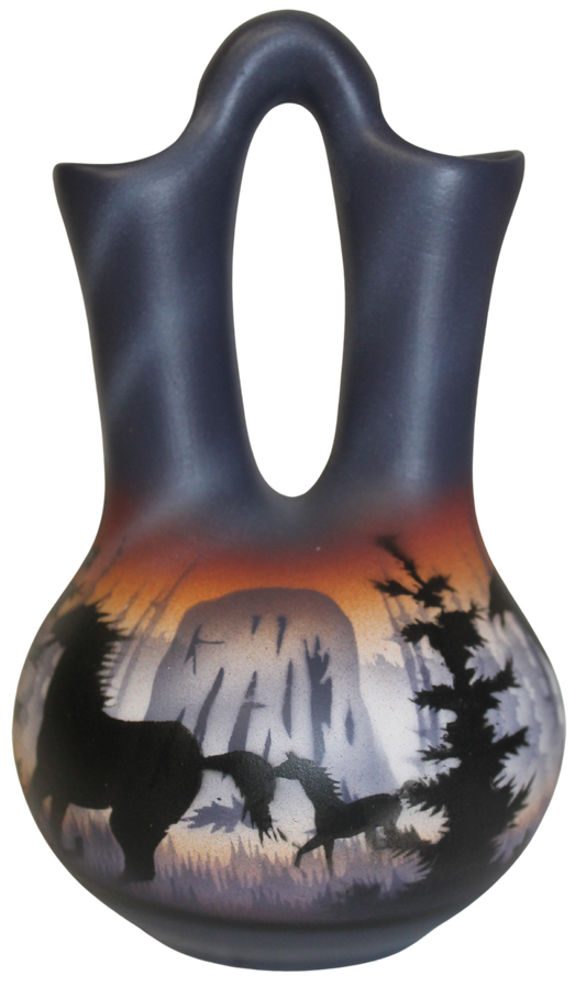 DTM7 Devils Tower 4 1/2 x 7 Wedding Vase