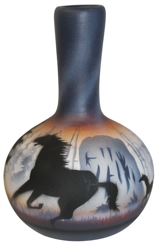 DTS3 Devils Tower 3 1/2 x 5 1/2 Ball Vase