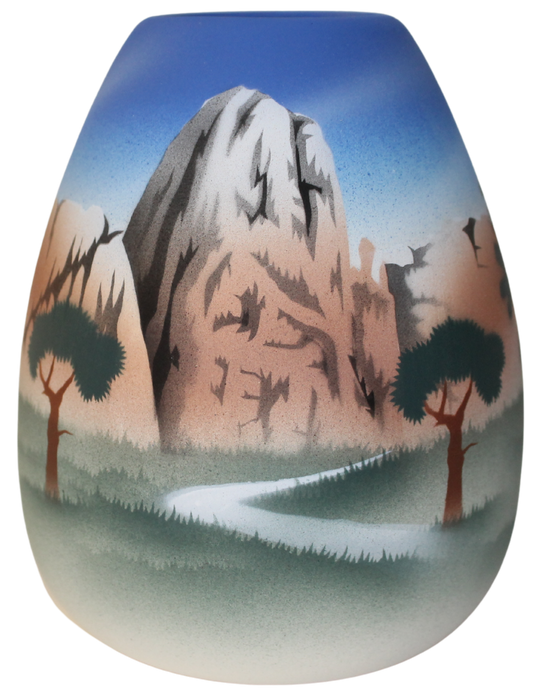 GWT015 Great White Throne 4 x 5 1/2 Vase
