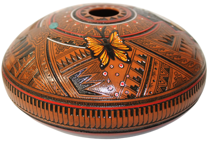 Herman Oliver Collector - Fine Etched Eagle Head with Color Accents (HOW600A)