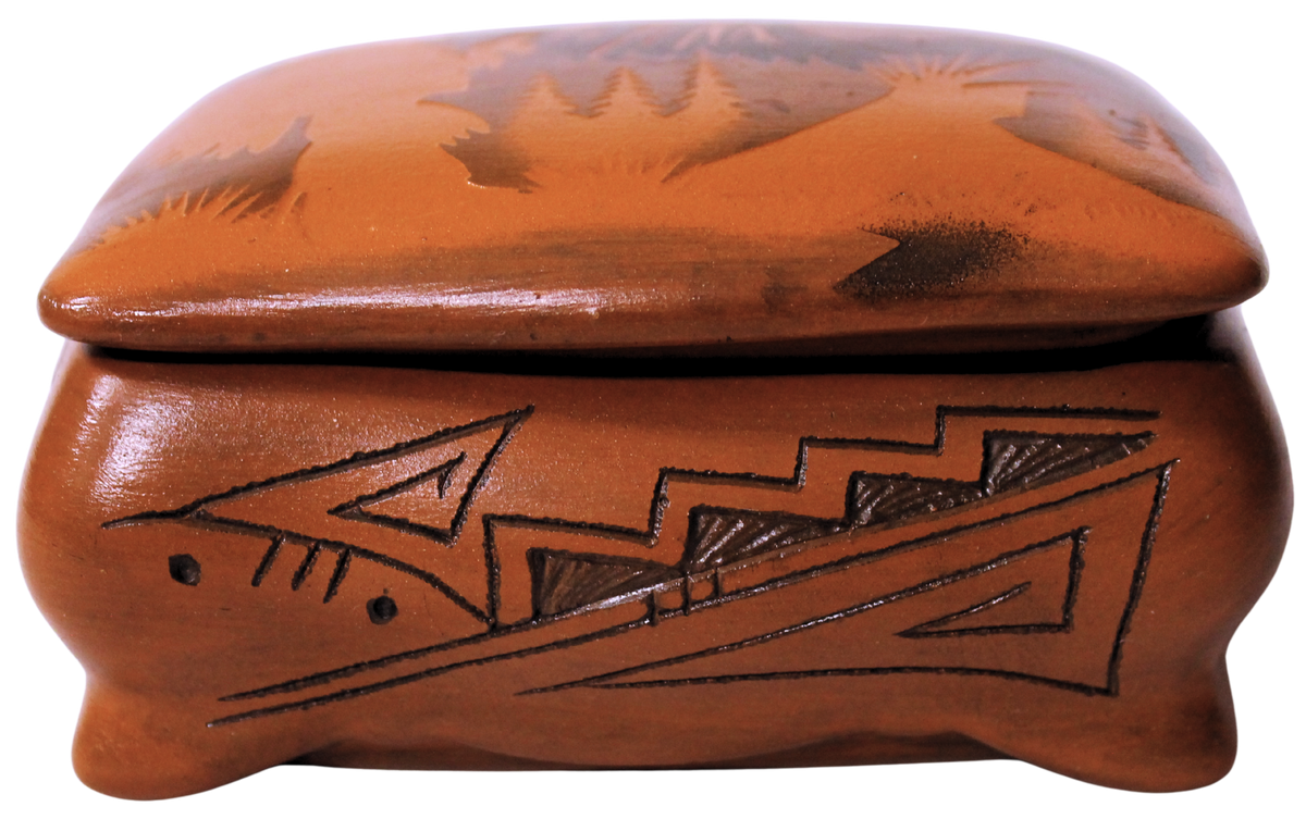 JFL Legacy - James Benally Box Eagle (5 x 4 x 3 Inches)