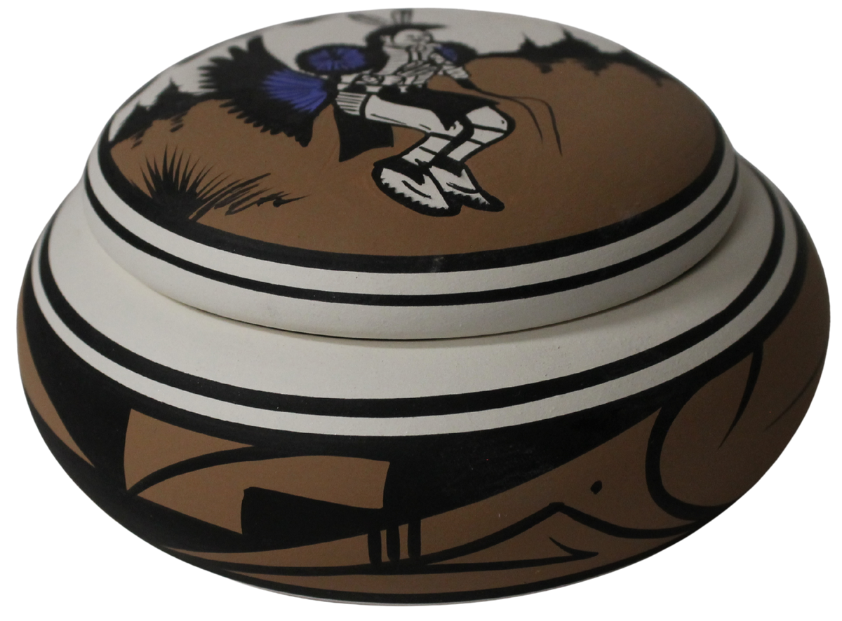 JFL Legacy Collector - James Benally Jewelry Box Dancer (6 x 3 Inches)