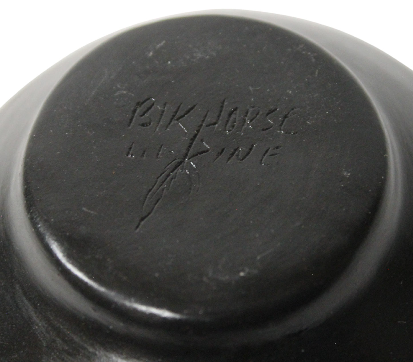 Two Tone Etched Collector Piece by Leo Blackhorse -(LBW440A)