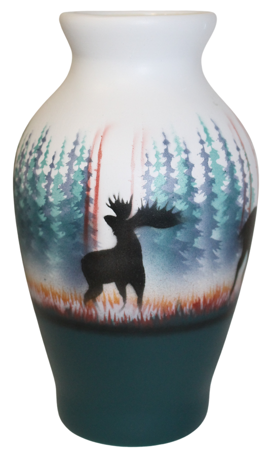 MSM5 Morning Mist -Moose 4 x 7 Vase
