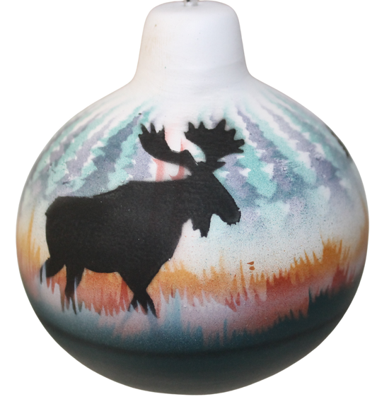 MSOR Morning Mist -Moose Ornament