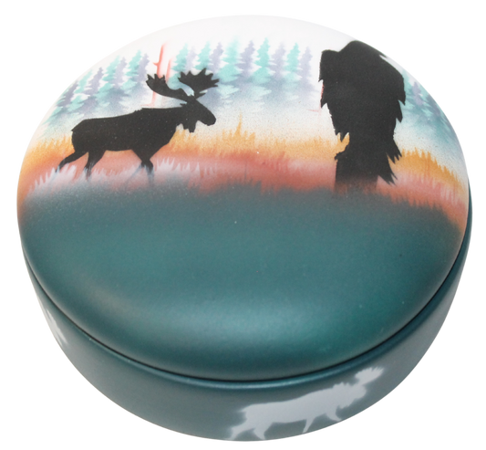 MSRB Morning Mist -Moose 2 1/2 x 5 Box w/Lid