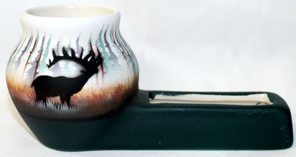 MTDC Morning Mist -Elk 7 1/2 x 3 1/2 Desk Caddy – CMPottery