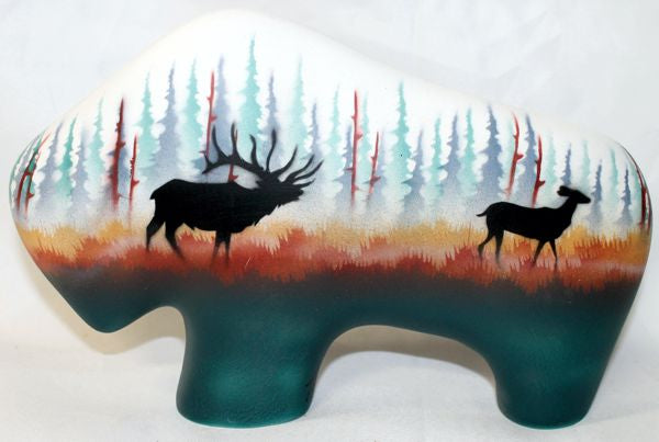 MTMB Morning Mist -Elk 9 Medium Buffalo