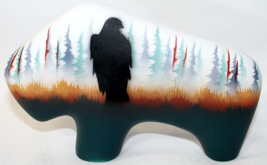 MTPB Morning Mist -Elk 6 1/2 Petite Buffalo