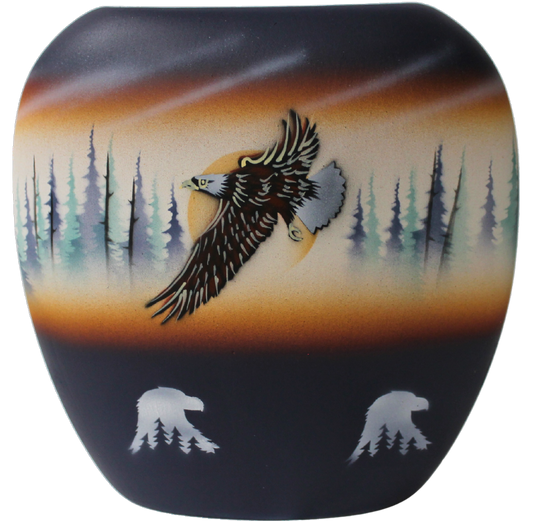pcE3 Pine Cliff 8 1/2 x 8 1/2 Pillow Vase