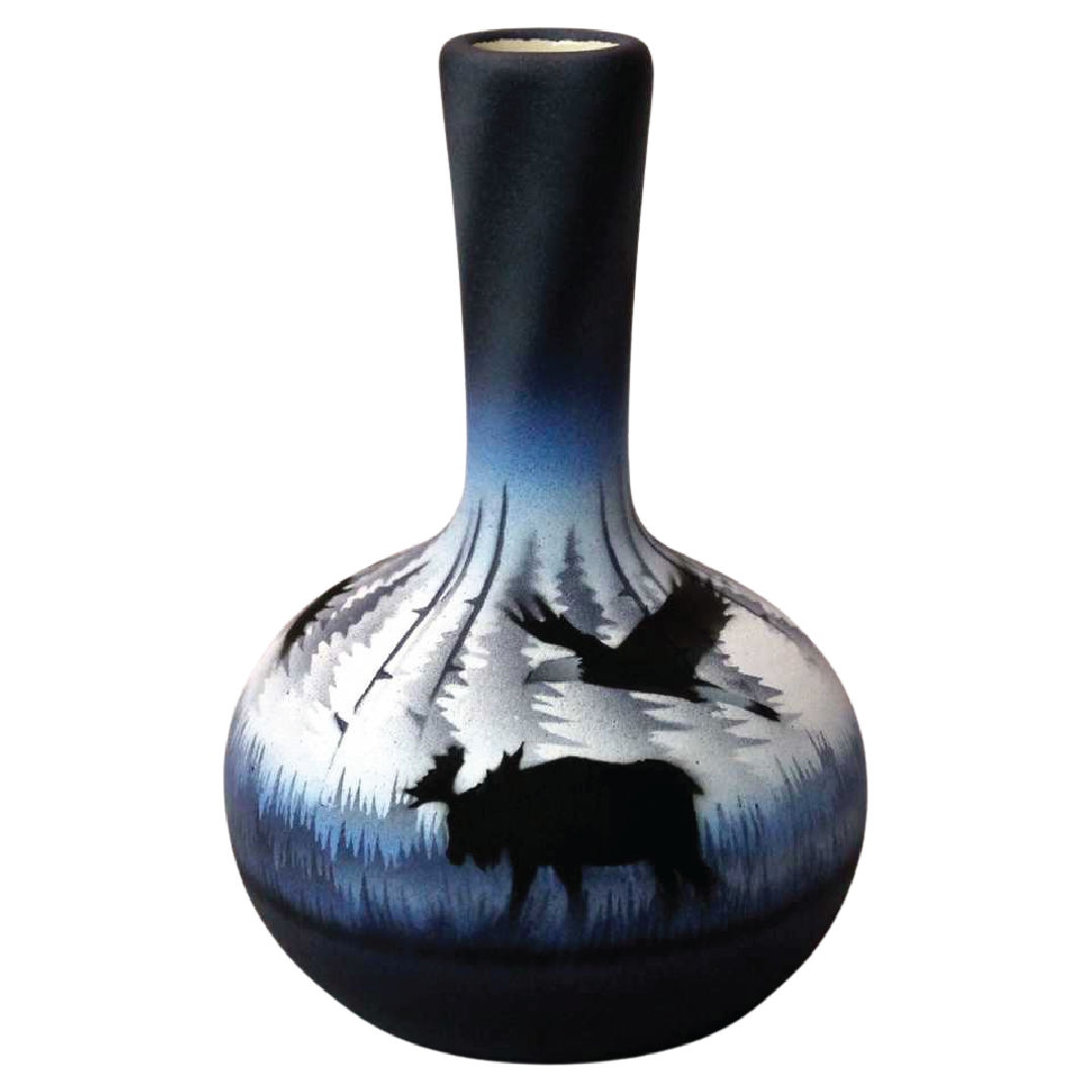 Mountain Magic 3 1/2 x 5 1/2 Ball Vase -(MMS3)