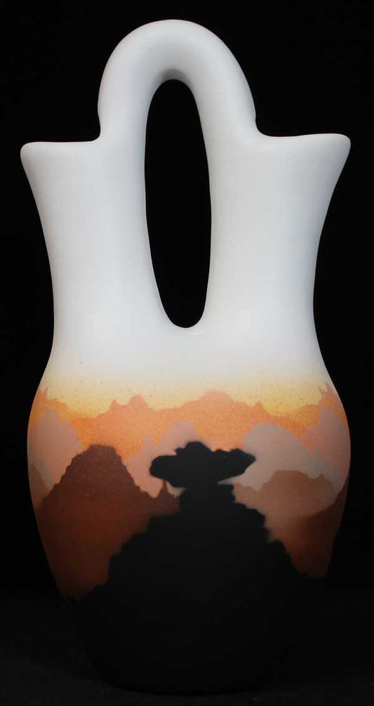 Sunset Canyon  5 1/2 x 10 1/2 Wedding Vase -(35018)