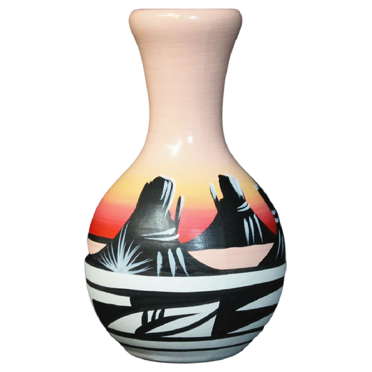 Desert Rainbow bud vase 2 1/2" x 5" (11075)