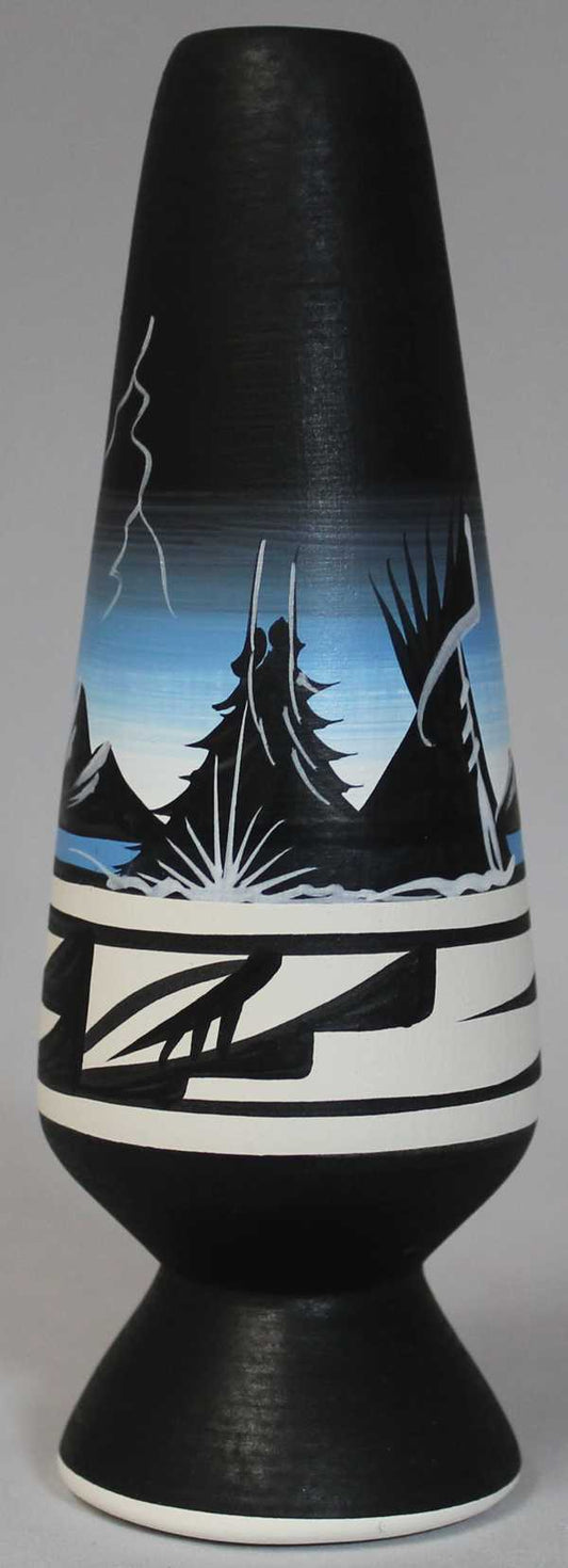 Mountain Storm 2 x 6 Bud Vase -(23077)