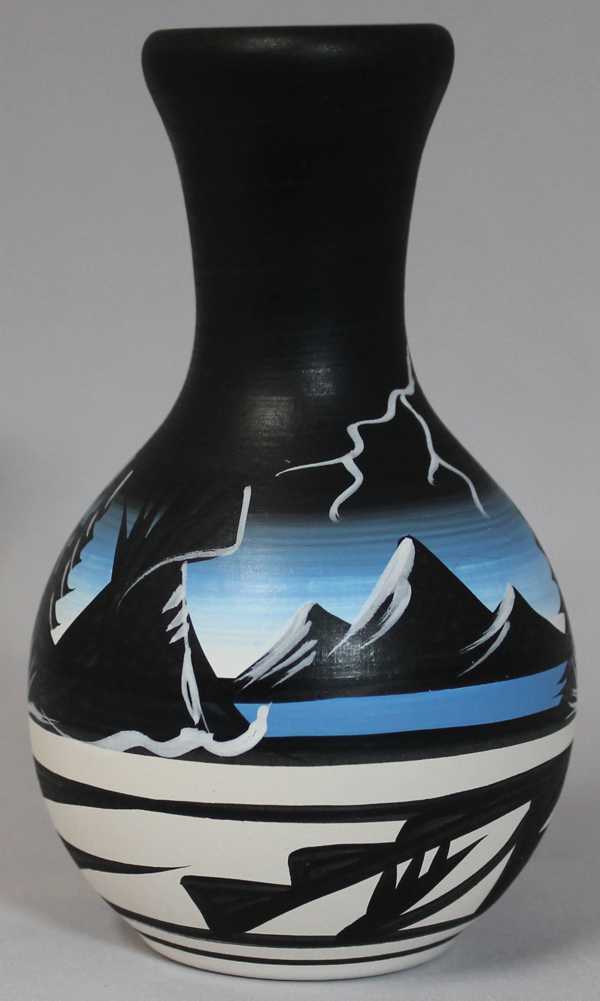 Mountain Storm 2 1/2 x 5 Bud Vase -(23075)