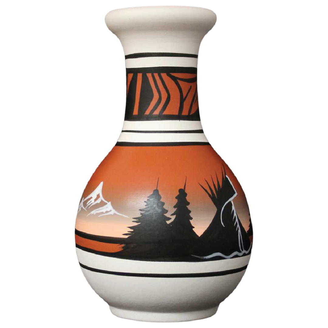 Mountain Rainbow 3 1/2 x 8 Bud Vase -(12013)