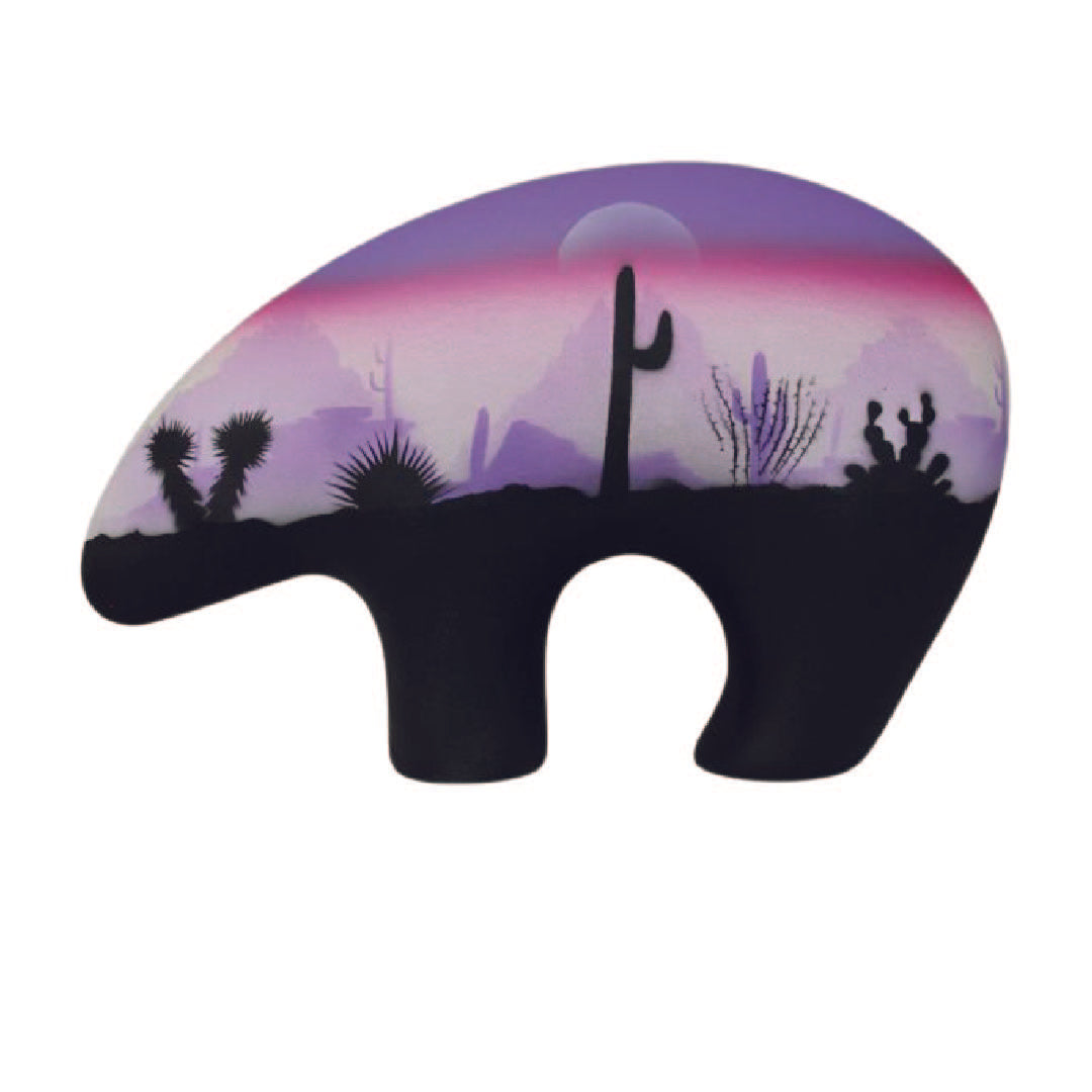 Purple Sonora Desert  12" Large Bear -(45107)