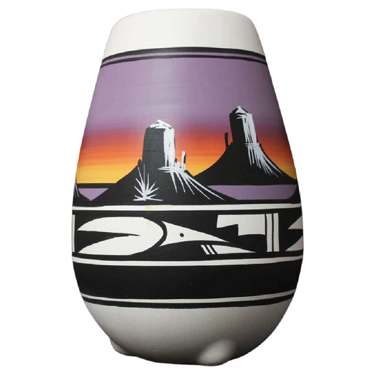 Desert Rainbow 6 x 8 1/2" Vase (11091)