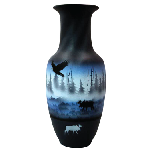 Mountain Magic 6 x 14 Totem Vase -(MMC3)