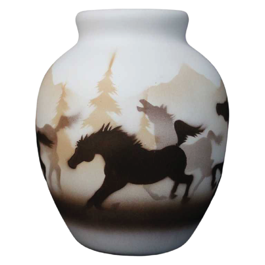Wild Horses  4 1/2 x 6 Jar -(33084)