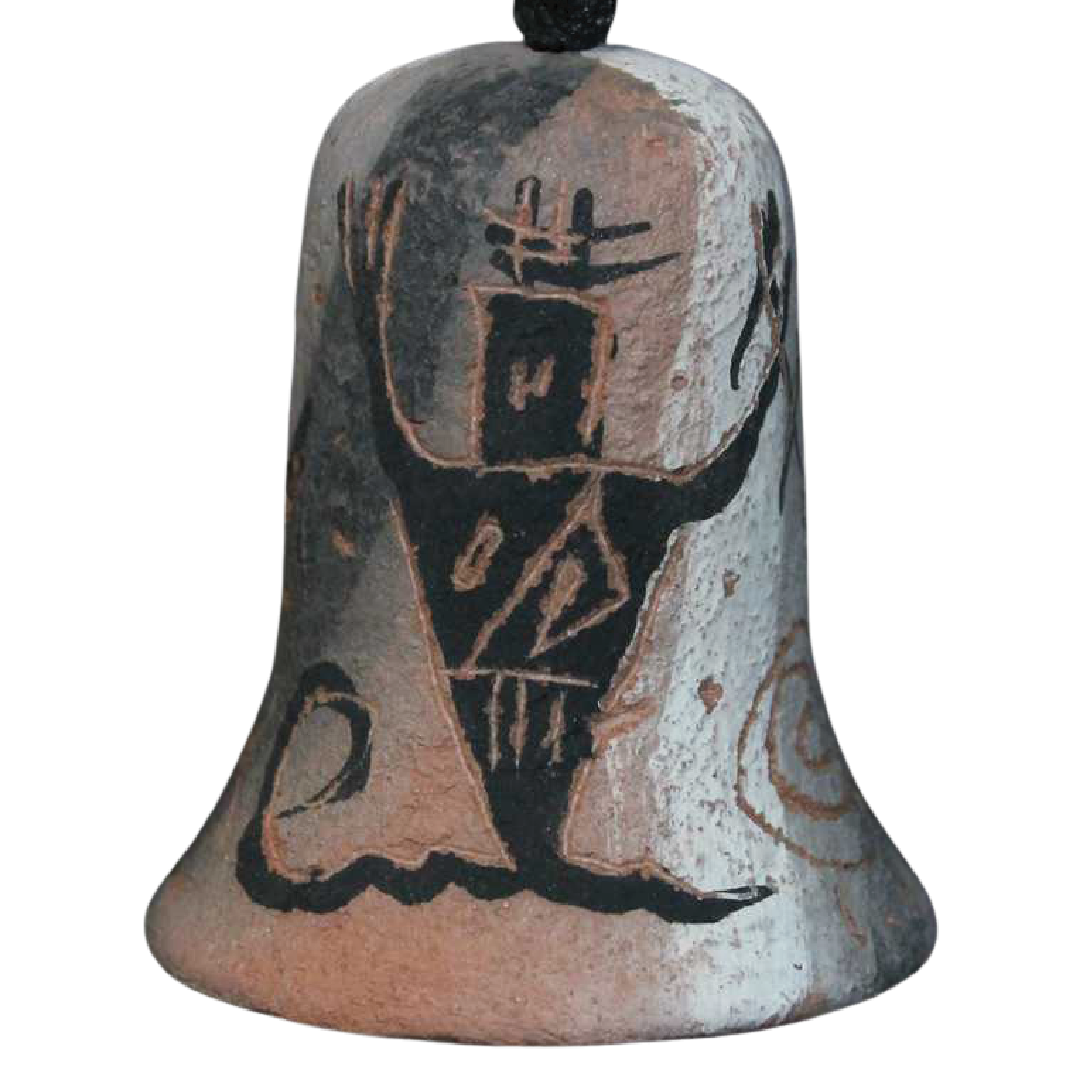 80143 Rock Art Windbell Ornament