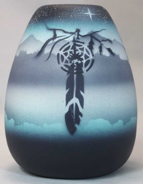 Native Dream  4 x 5 1/2 Vase -(38015)