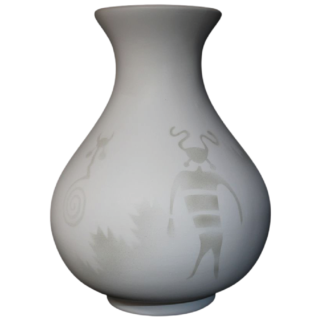 Ancient Shadows  10 1/2 x 14 1/2 Vase -(30136)