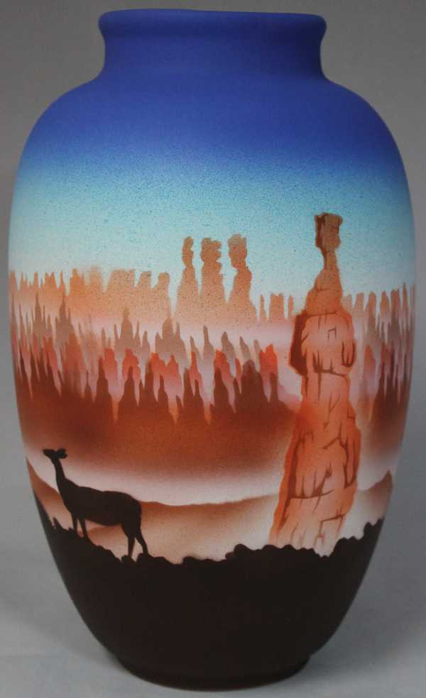 Bryce Canyon 6 x 10 Ginger Jar -(BC033)