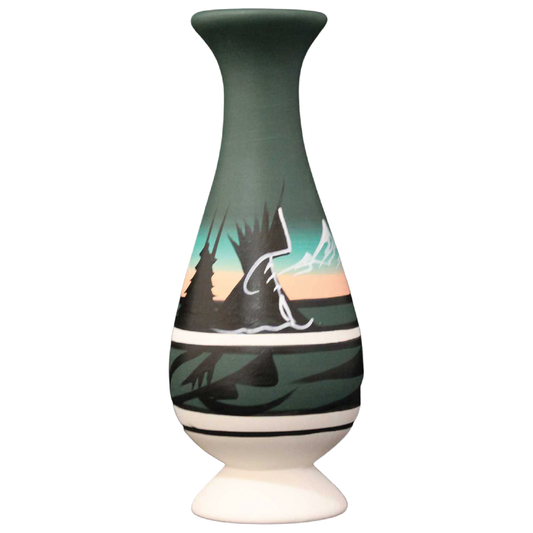 Mountain Rainbow  2 1/2 x 6 Bud Vase -(12078)